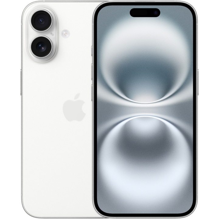 Смартфон Apple iPhone 16, 256GB, 5G, White