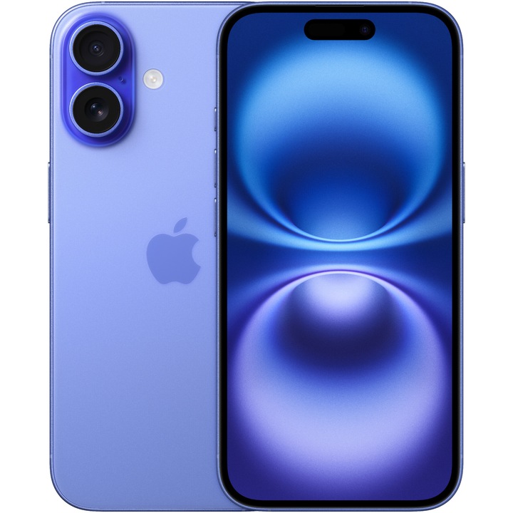 Смартфон Apple iPhone 16, 256GB, 5G, Ultramarine