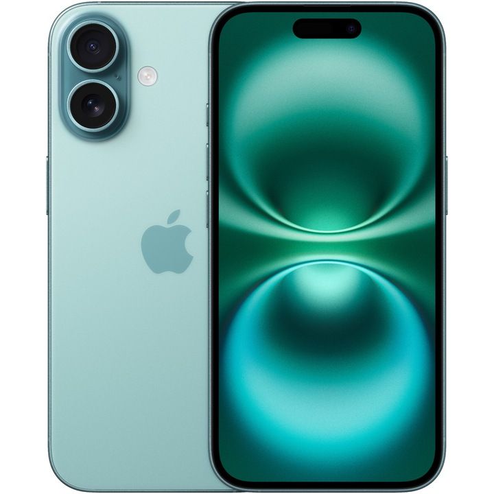 Смартфон Apple iPhone 16, 128GB, 5G, Teal