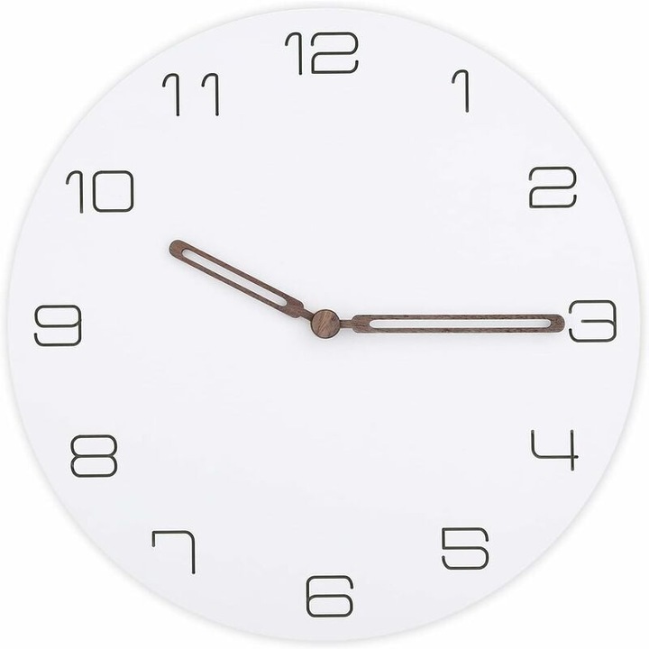 Enforose asztali óra, elegáns design, atomi mechanizmus, nagy számok, csendes, hálószobába és nappaliba