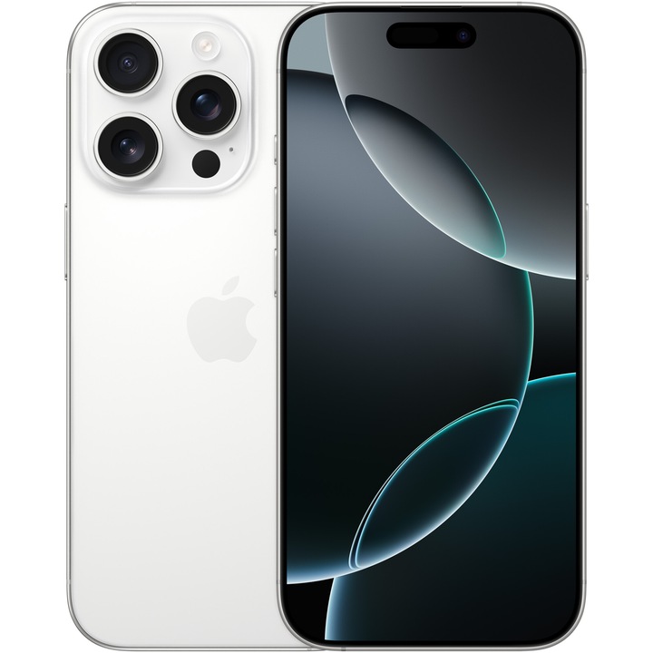 Смартфон Apple iPhone 16 Pro, 256GB, 5G, White Titanium