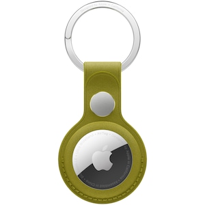 AirTag FineWoven Key Ring pentru AirTag Apple - Chartreuse