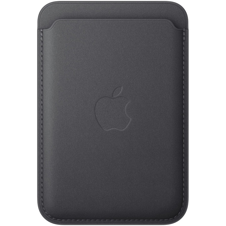 Предпазен калъф Apple FineWoven Wallet with MagSafe, Black