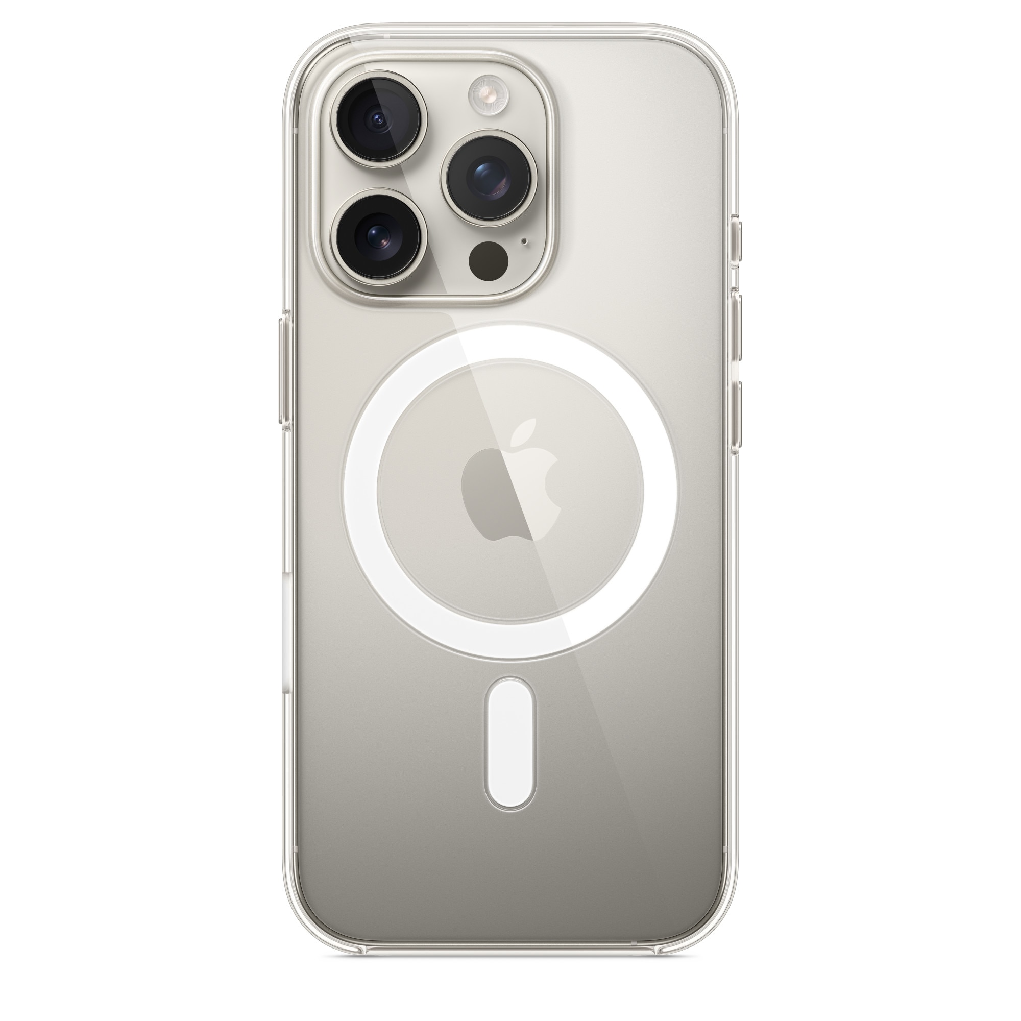 Husa de protectie Apple Clear Case with MagSafe pentru iPhone 16 Pro