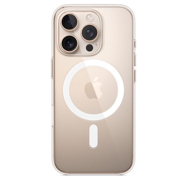 Предпазен калъф Apple Clear Case с MagSafe за iPhone 16 Pro