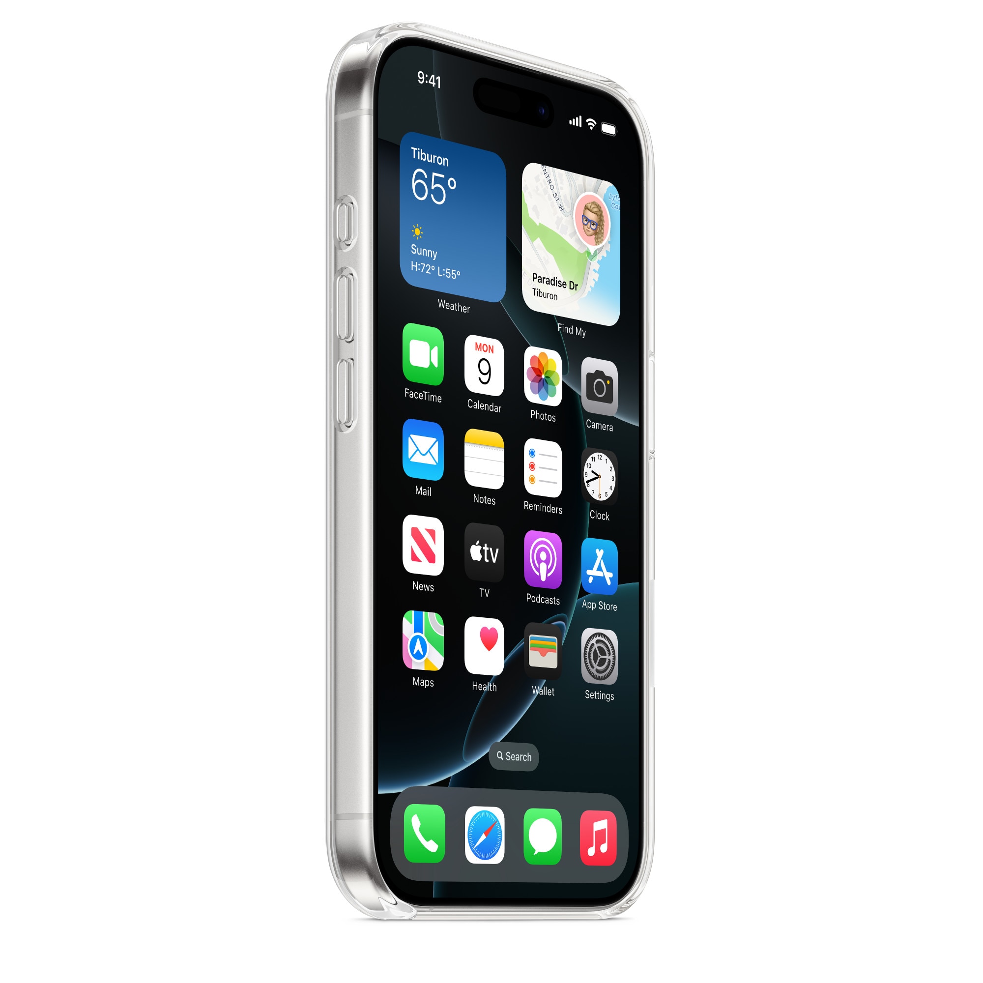 Husa de protectie Apple Clear Case with MagSafe pentru iPhone 16 Pro