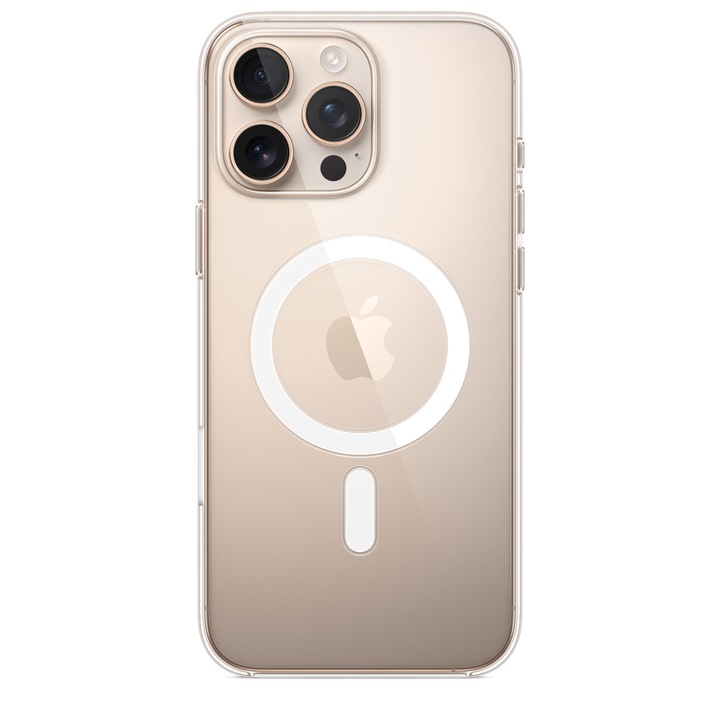 Предпазен калъф Apple Clear Case with MagSafe за iPhone 16 Pro Max