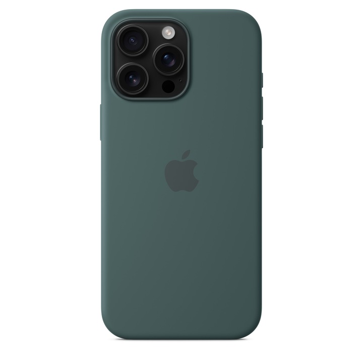 Apple iPhone 16 Pro Max szilikontok, MagSafe, Lake Green