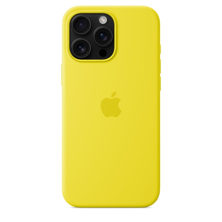 Предпазен калъф Apple Silicone Case with MagSafe за iPhone 16 Pro Max, Star Fruit