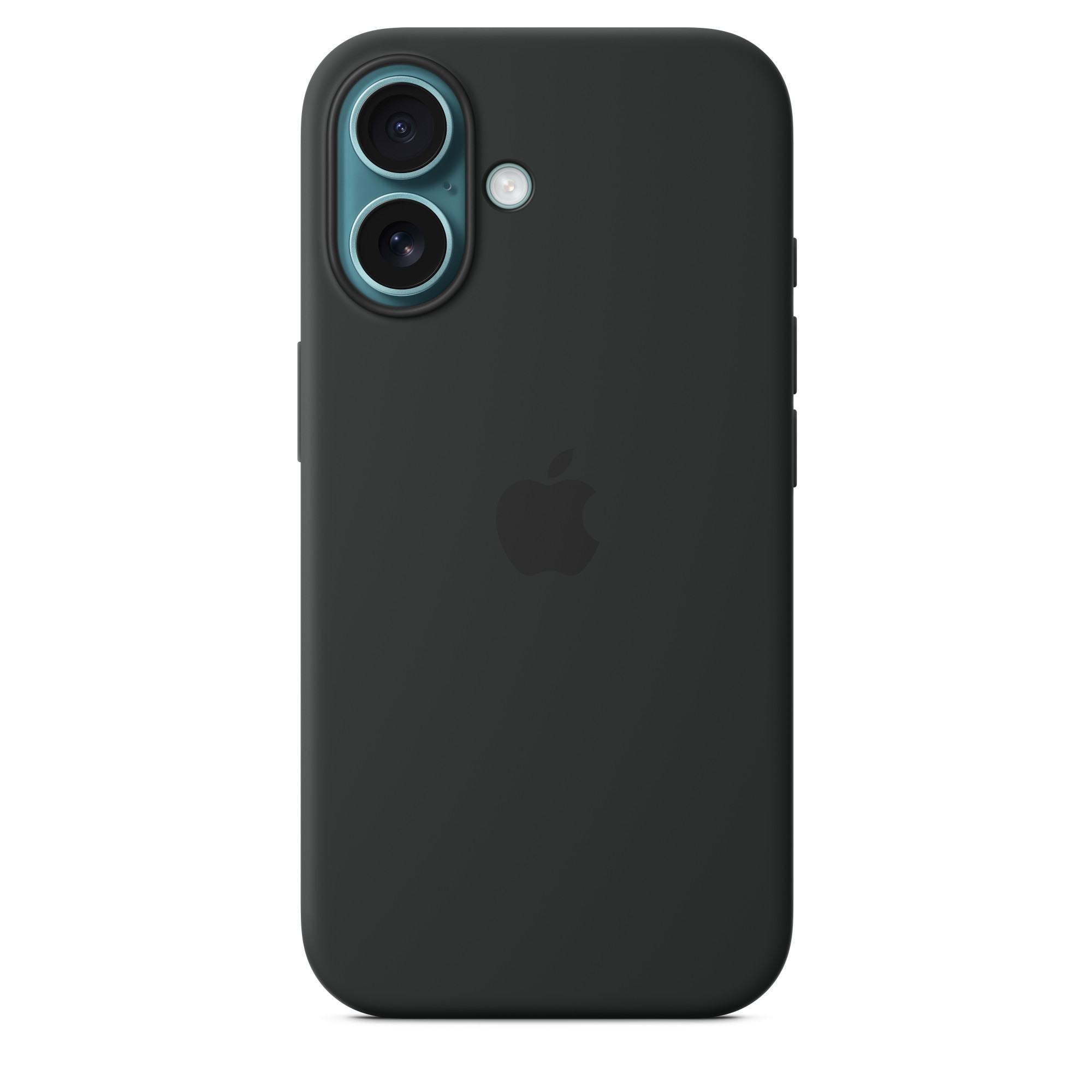 Husa de protectie Apple Silicone Case with MagSafe pentru iPhone 16- Black