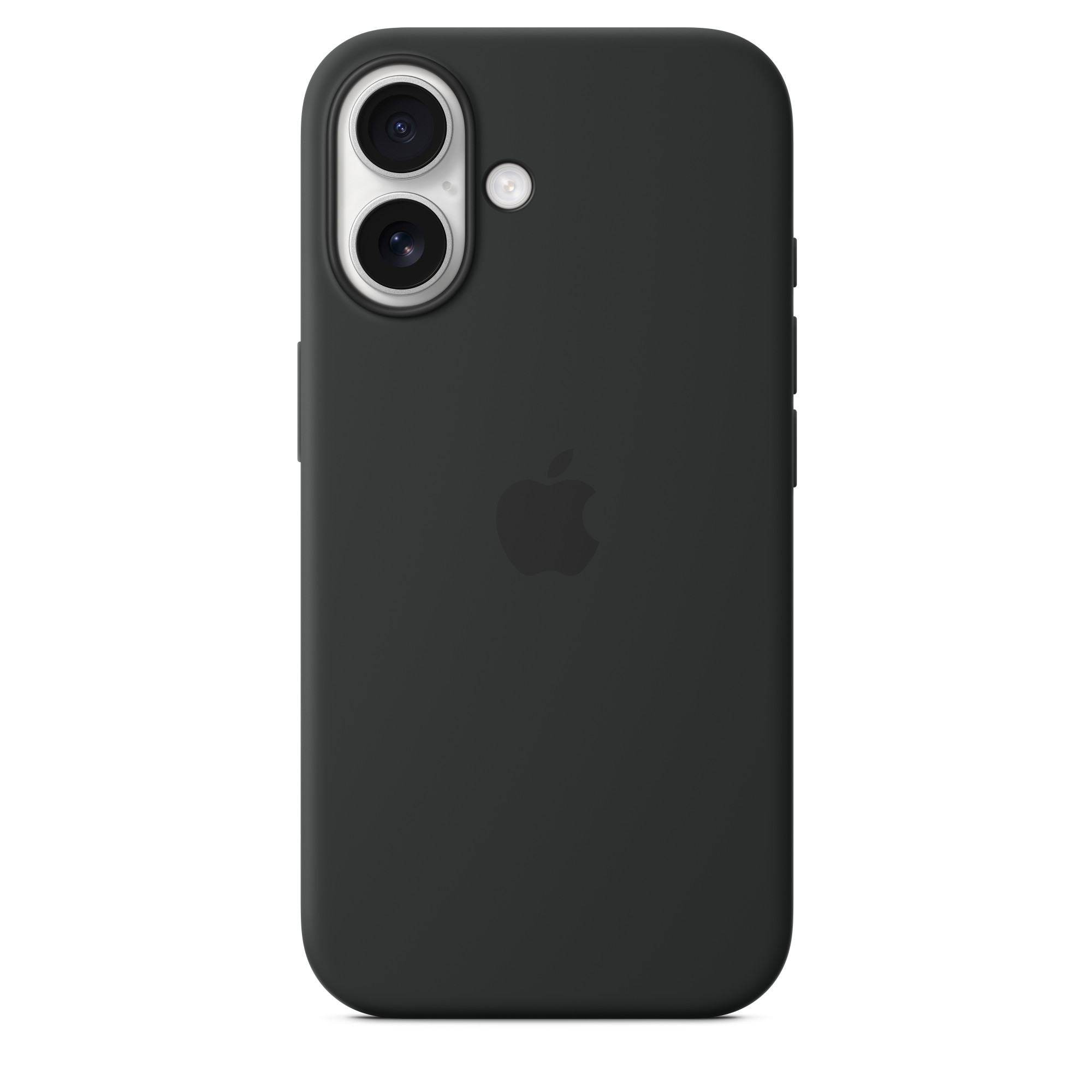 Husa de protectie Apple Silicone Case with MagSafe pentru iPhone 16- Black