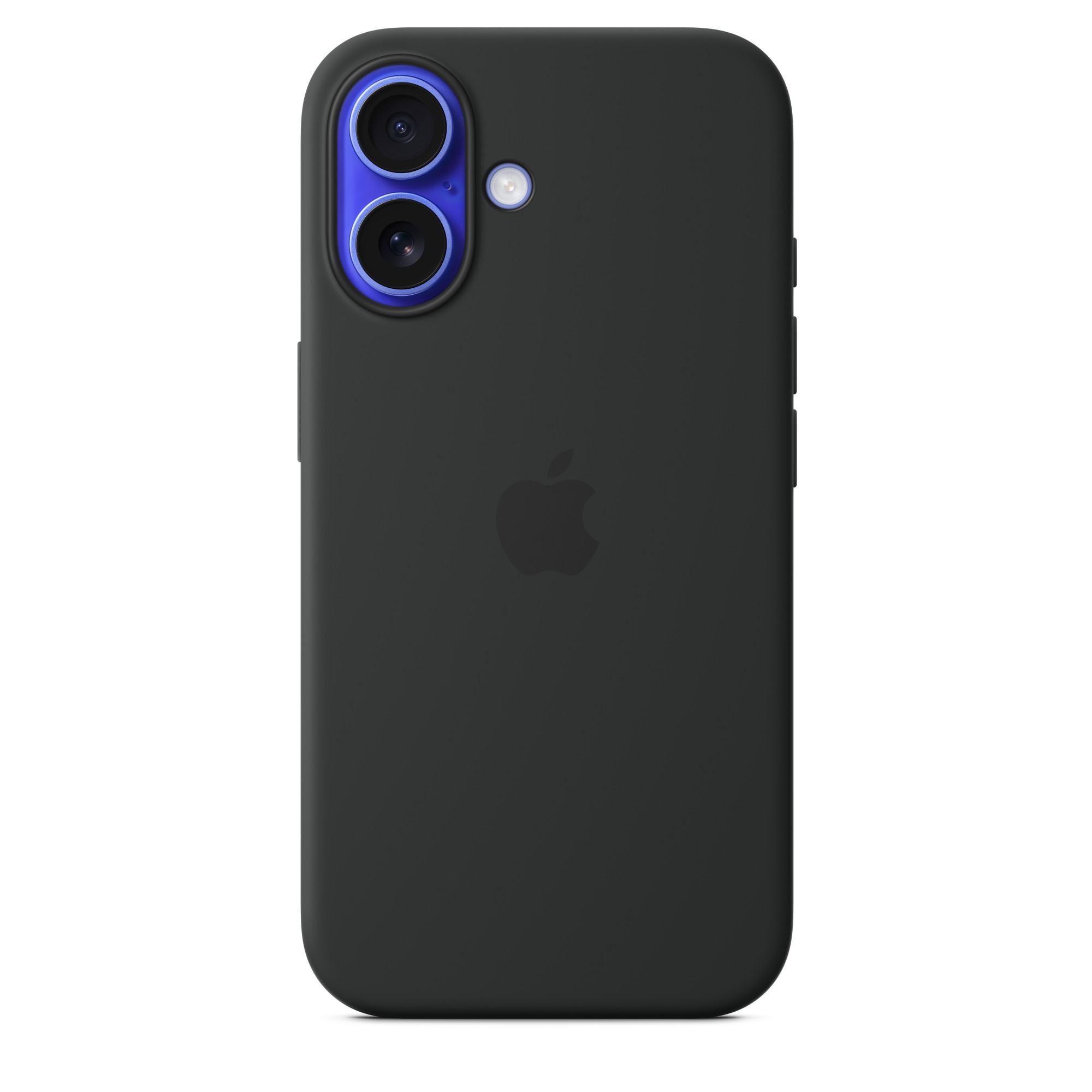 Husa de protectie Apple Silicone Case with MagSafe pentru iPhone 16- Black