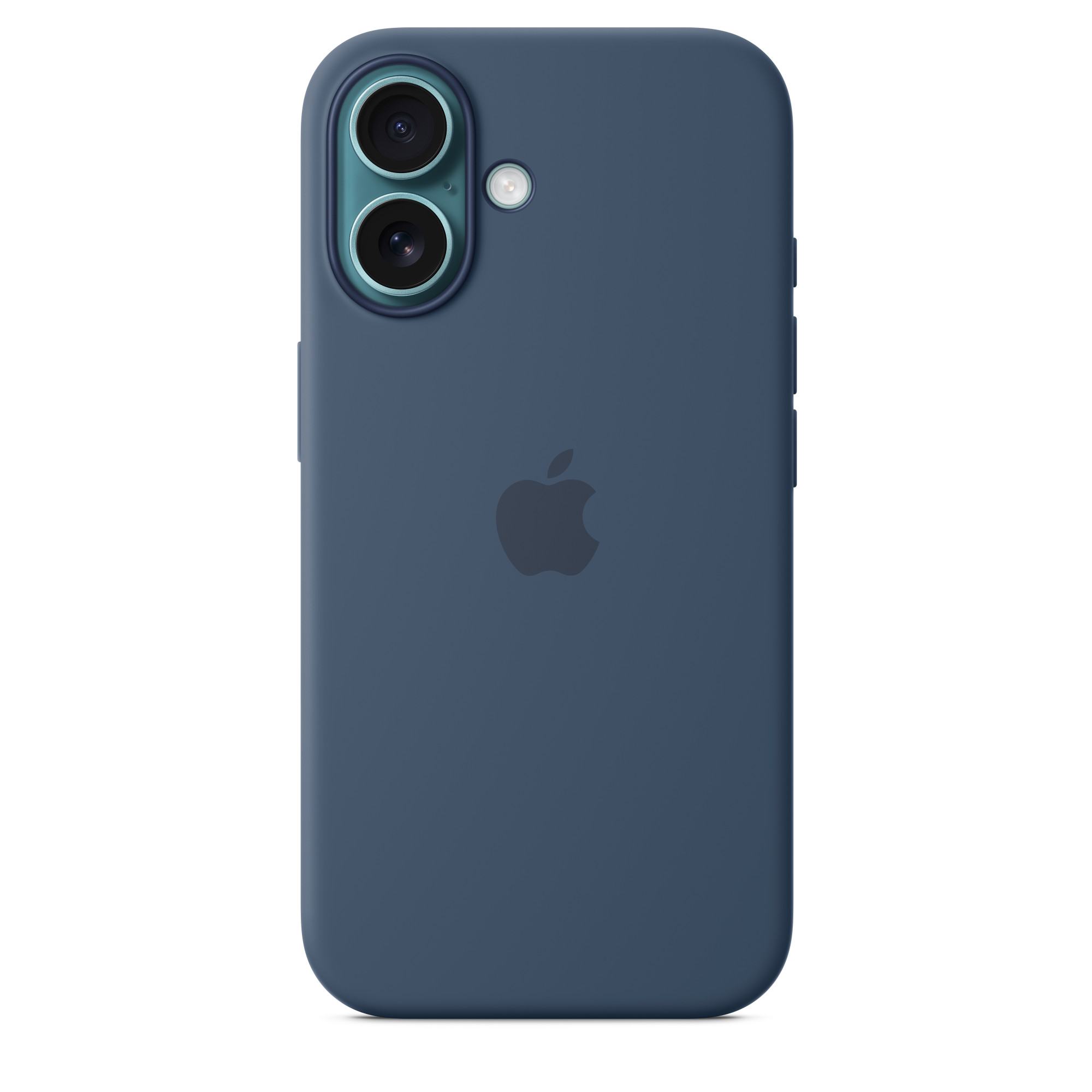 Husa de protectie Apple Silicone Case with MagSafe pentru iPhone 16- Denim