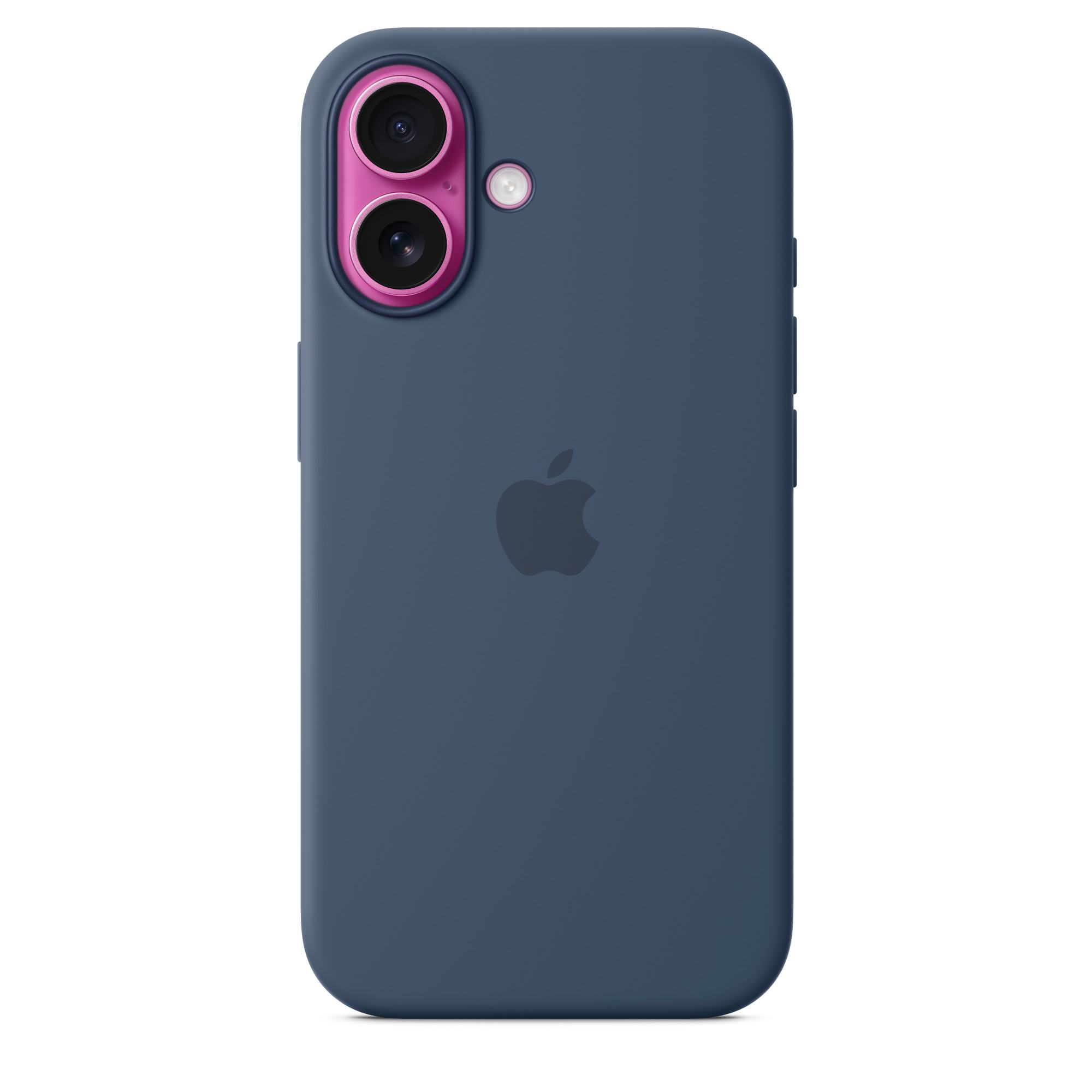 Husa de protectie Apple Silicone Case with MagSafe pentru iPhone 16- Denim