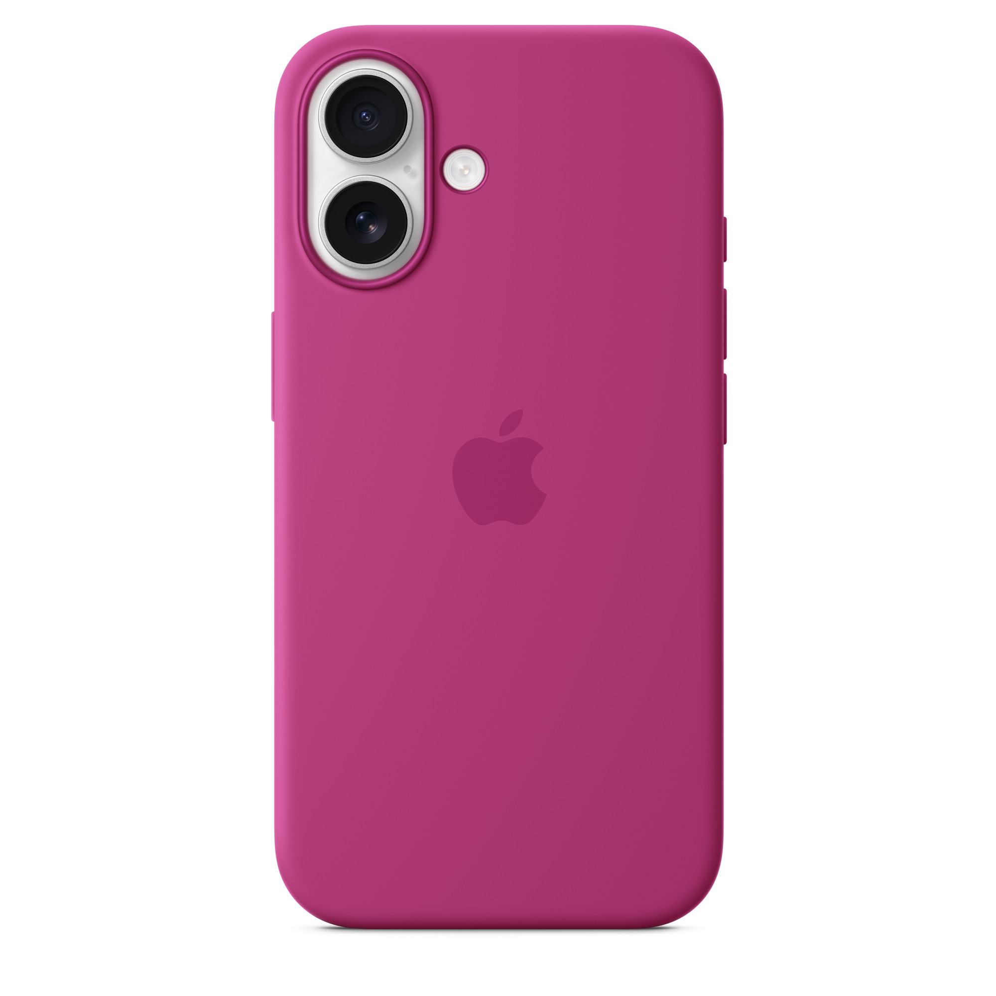 Husa de protectie Apple Silicone Case with MagSafe pentru iPhone 16- Fuchsia