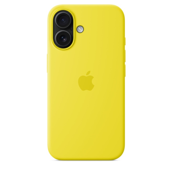 Предпазен калъф Apple Silicone Case with MagSafe за iPhone 16, Star Fruit