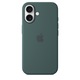 Предпазен калъф Apple Silicone Case with MagSafe за iPhone 16, Lake Green
