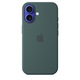 Предпазен калъф Apple Silicone Case with MagSafe за iPhone 16, Lake Green