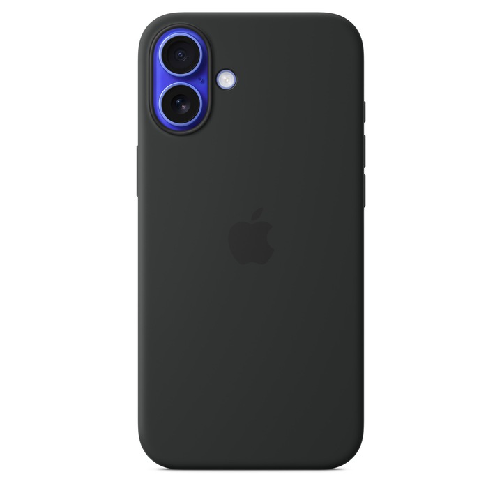 Предпазен калъф Apple Silicone Case with MagSafe за iPhone 16 Plus, Black