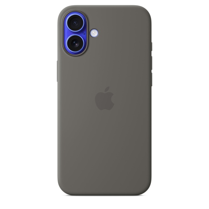 Предпазен калъф Apple Silicone Case with MagSafe за iPhone 16 Plus, Stone Gray