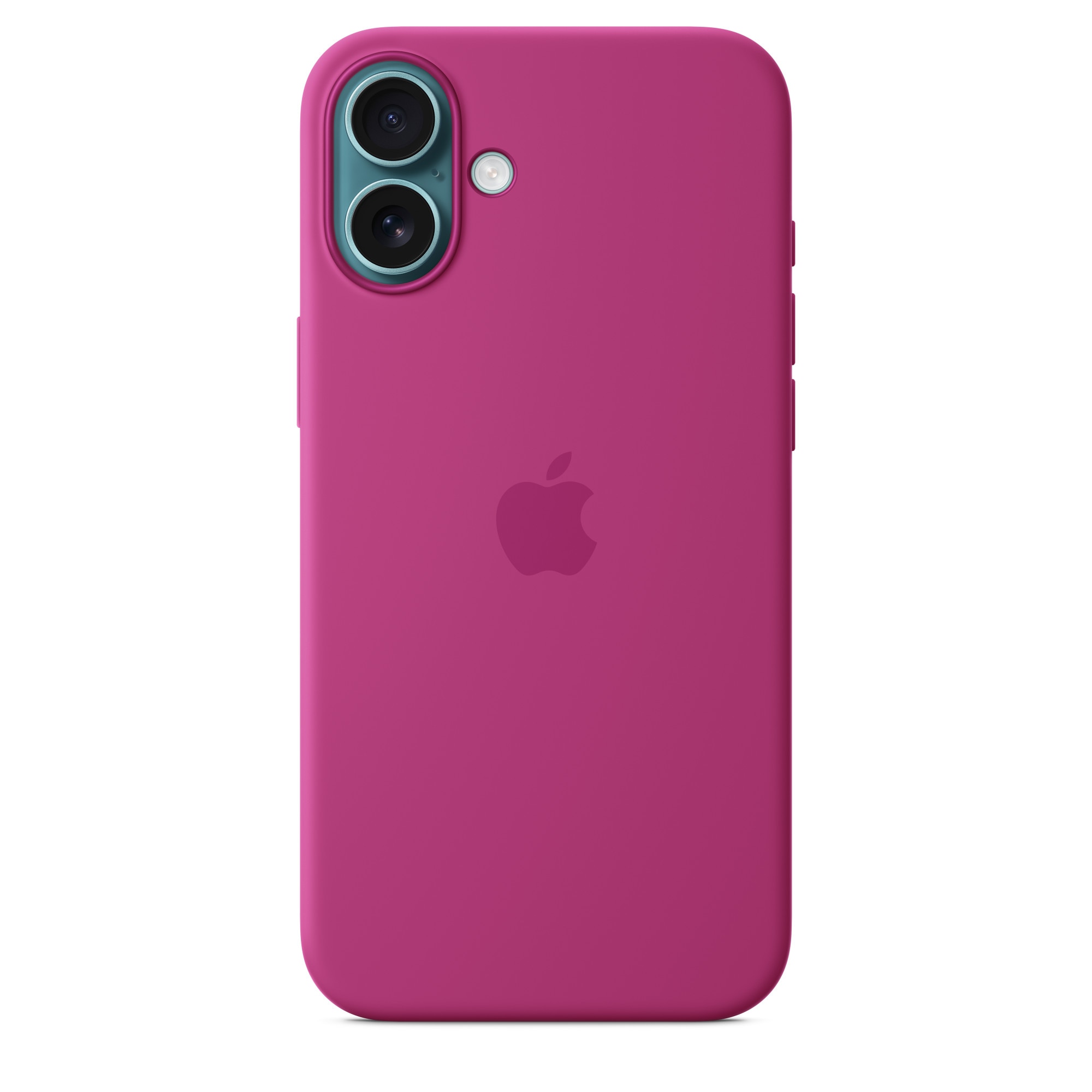 Husa de protectie Apple Silicone Case with MagSafe pentru iPhone 16 Plus - Fuchsia