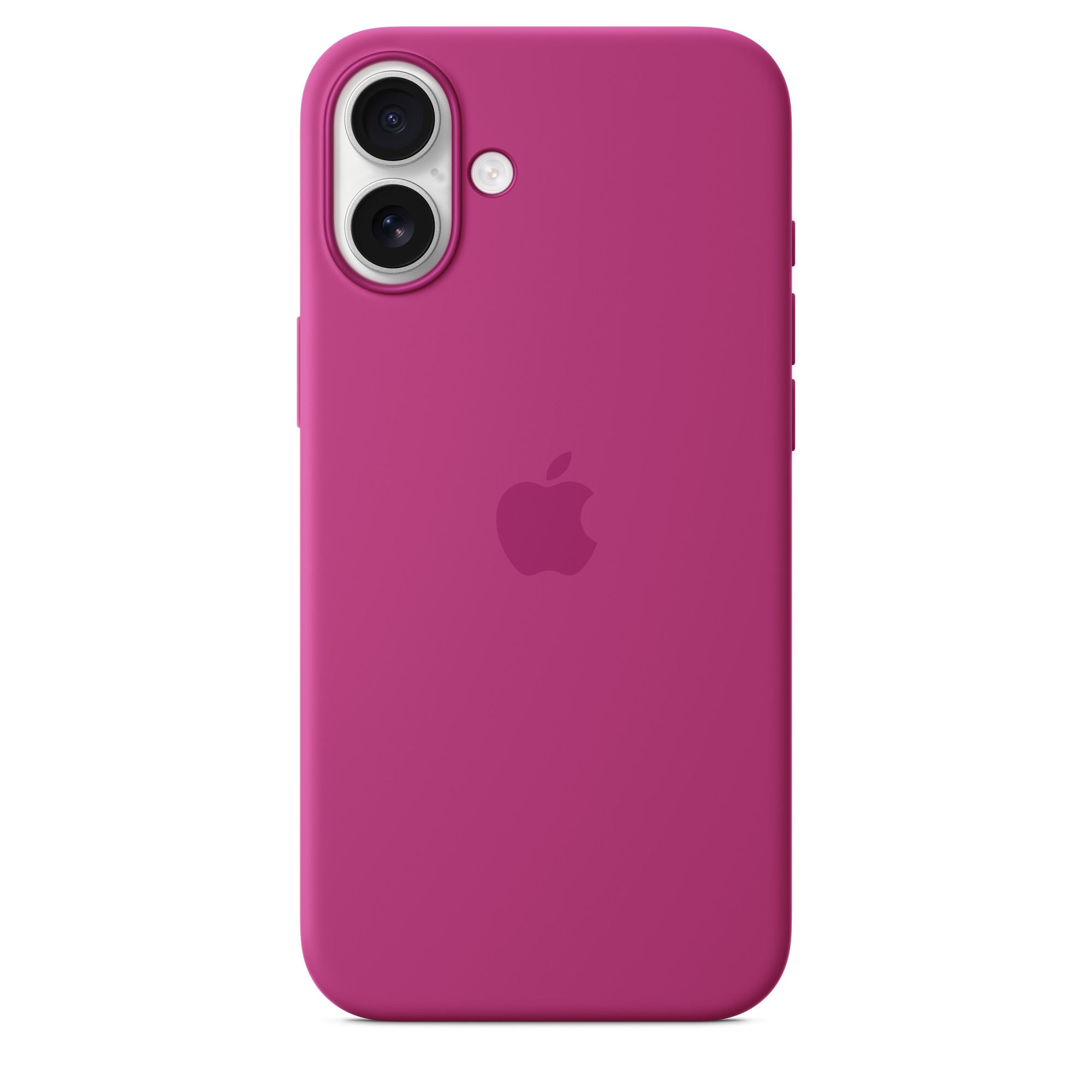 Husa de protectie Apple Silicone Case with MagSafe pentru iPhone 16 Plus - Fuchsia