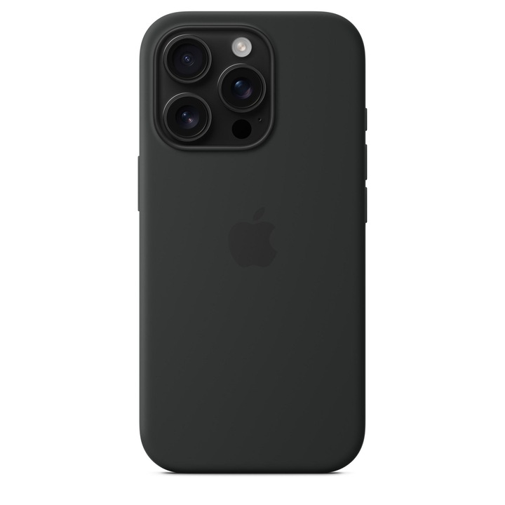 Предпазен калъф Apple Silicone Case with MagSafe за iPhone 16 Pro, Black