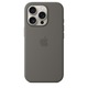 Предпазен калъф Apple Silicone Case with MagSafe за iPhone 16 Pro, Stone Gray