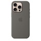 Предпазен калъф Apple Silicone Case with MagSafe за iPhone 16 Pro, Stone Gray