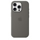Предпазен калъф Apple Silicone Case with MagSafe за iPhone 16 Pro, Stone Gray