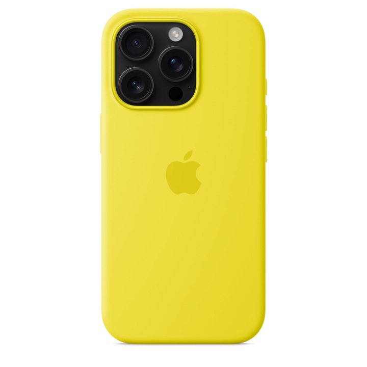 Предпазен калъф Apple Silicone Case with MagSafe за iPhone 16 Pro, Star Fruit