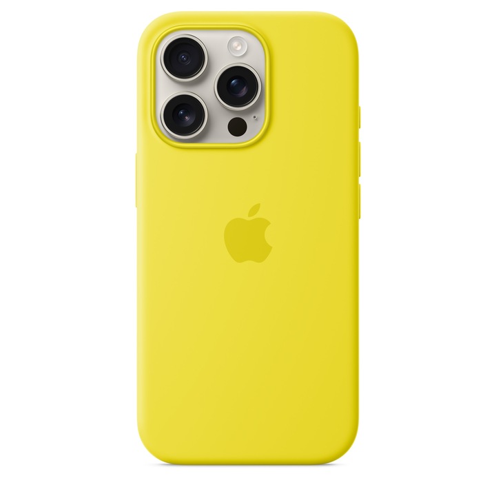 Предпазен калъф Apple Silicone Case with MagSafe за iPhone 16 Pro, Star Fruit