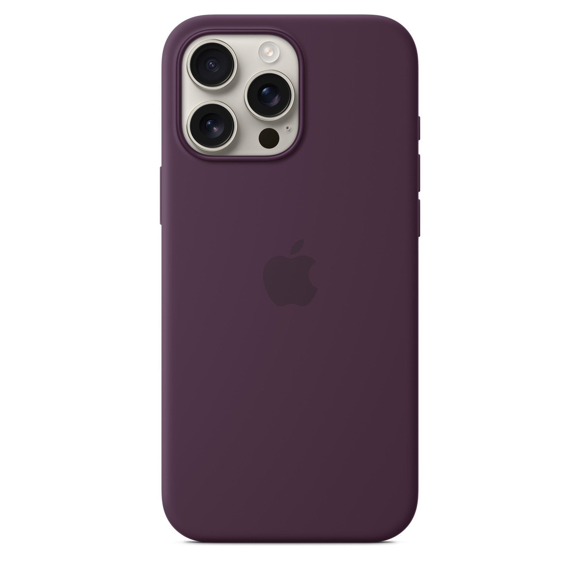 Husa de protectie Apple Silicone Case with MagSafe pentru iPhone 16 Pro Max - Plum