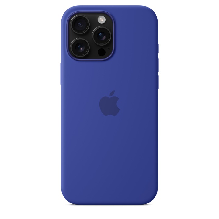 Apple iPhone 16 Pro Max szilikontok, MagSafe, Ultramarine