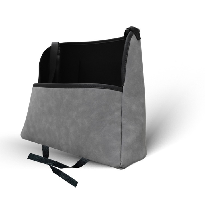 QttvbTna органайзер за кола, допълнително място за съхранение, бариера за животни, черен