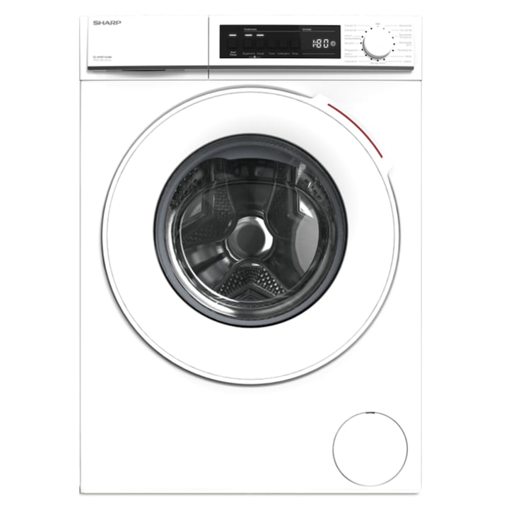 Masina de spalat rufe Sharp ESNFW714CWADE, 7 kg, 1400 U