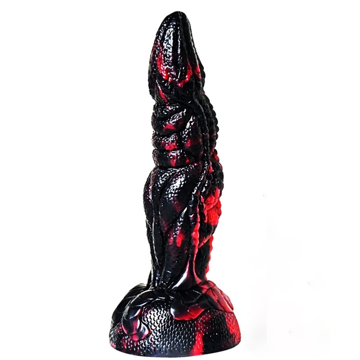 Дилдо 20.5x18x3.4 см, Силикон, Стимулация на G-точката, Водоустойчив