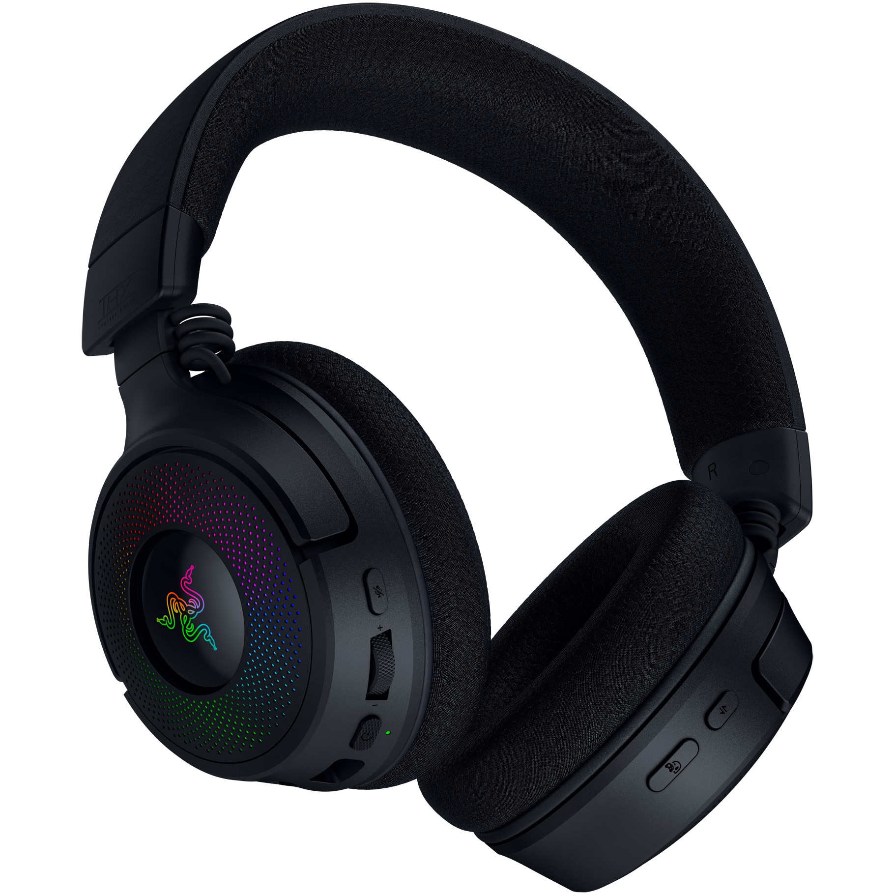 Casti gaming wireless Razer Kraken V4, iluminare Razer Chroma™ RGB