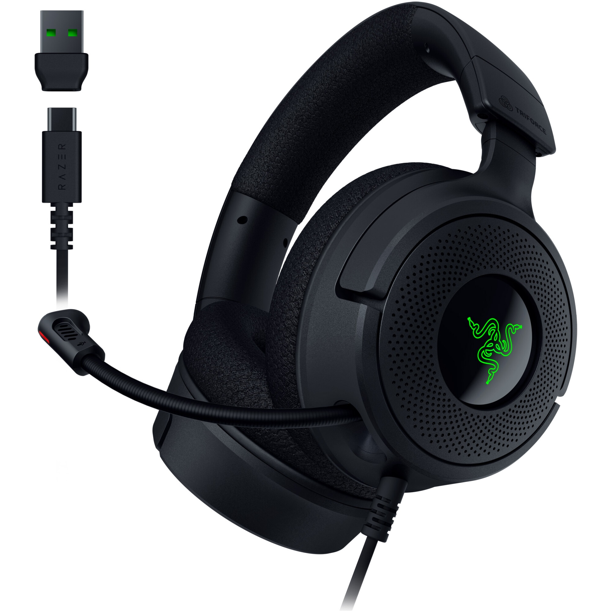 XIM4、Razer用品 Casti gaming cu fir Razer Kraken V4 X, iluminare Razer Chroma™ RGB