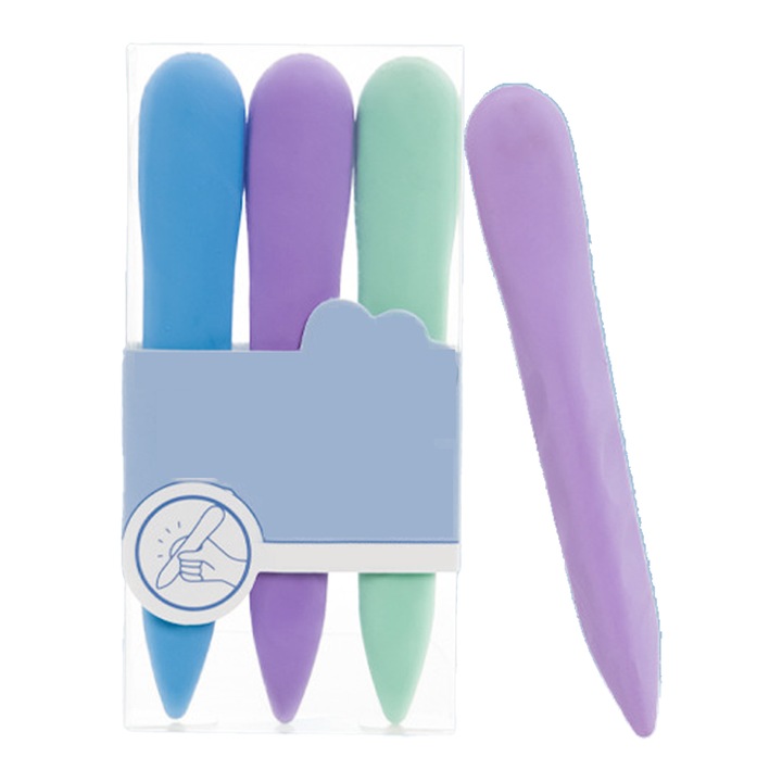 Set 3 Radiere, BGHYHYHI, Forma de stilou, Multicolor