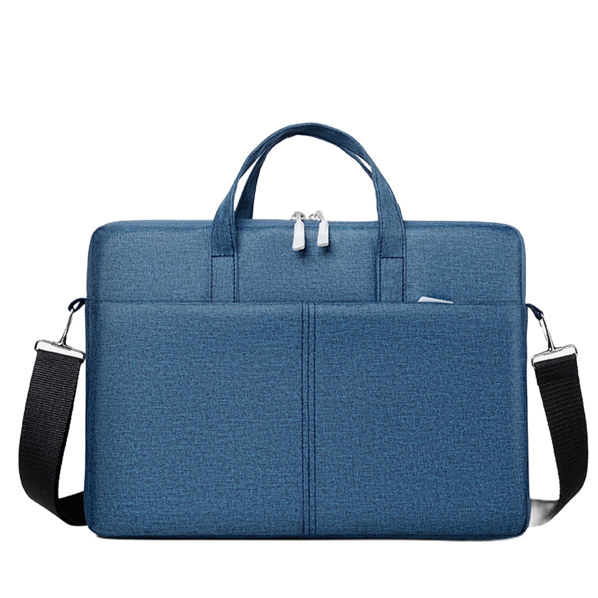 Geanta laptop, BGHYHYHI, 360 Protective, multifunctionala, poliester, albastru, 30x45cm