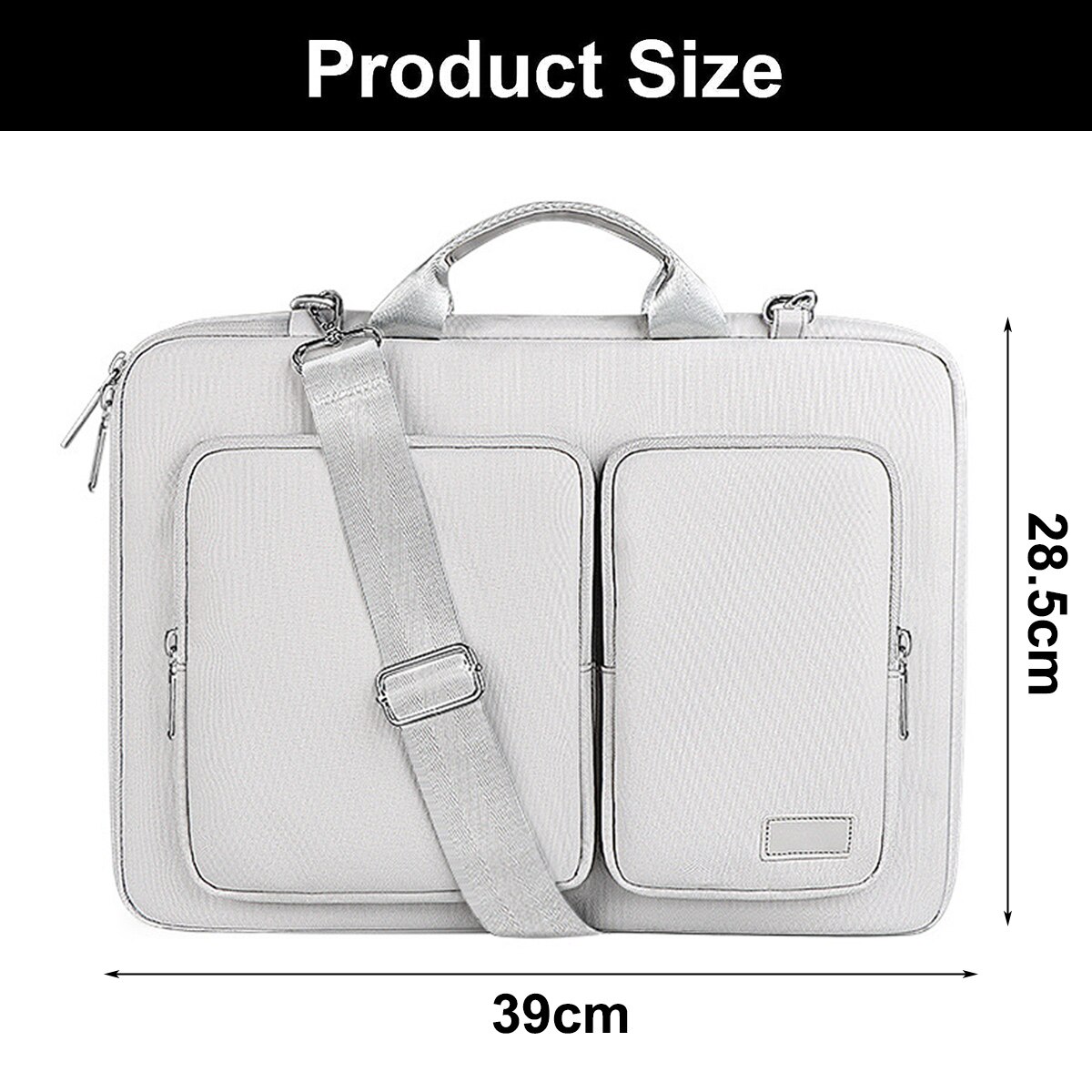 Geanta laptop Peysaitr, alb