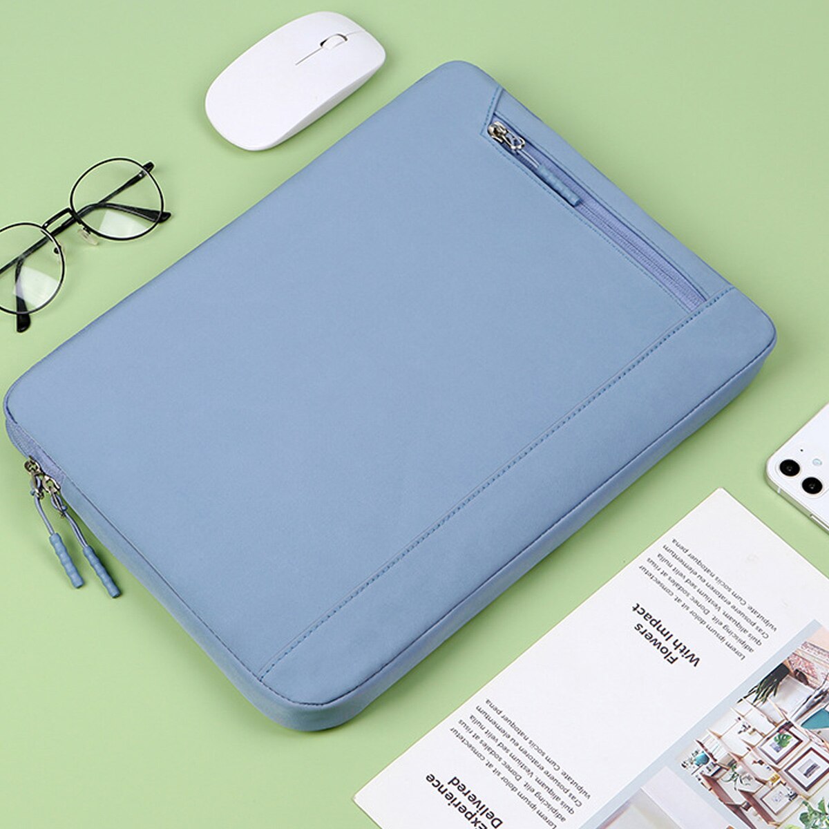 Geanta laptop Zeaicos, Oxford, 36x4x27cm, impermeabila, multicolor