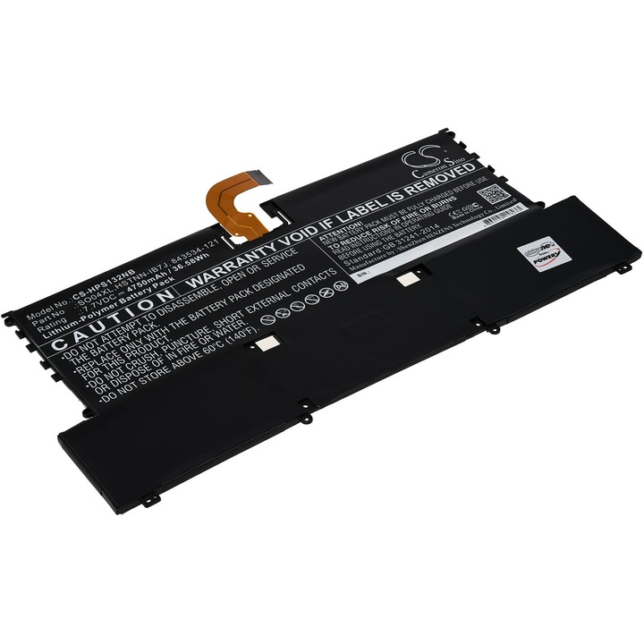 Acumulator Powery compatibil HP Spectre 13-v000na, 13-v000ng, model SO04XL (verificati mufa!)