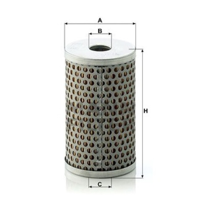 Hidraulika szűrő, kormányzás MANN-FILTER H6014