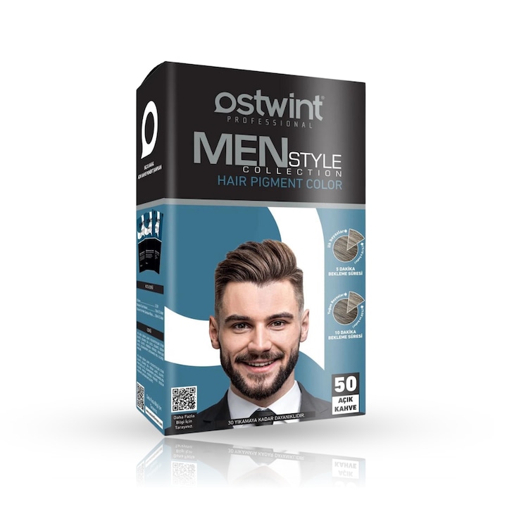 Ostwist светъл сатенен пигментен шампоан - 10 сашета 25мл