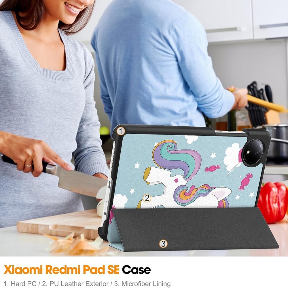 Husa pentru Xiaomi Redmi Pad SE 4G - Techsuit FoldPro - Unicorn