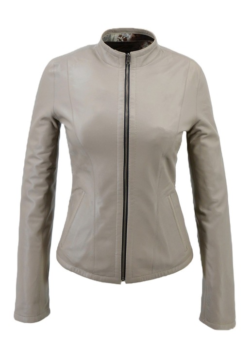 Geaca pentru dama Leather100, 07-WB-712-12403, Piele, Bej