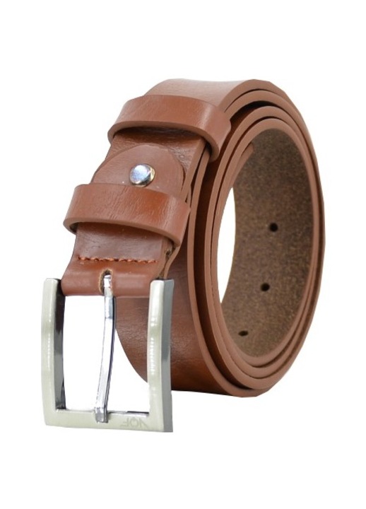Curea barbati Leather100, tan, Maro, 135