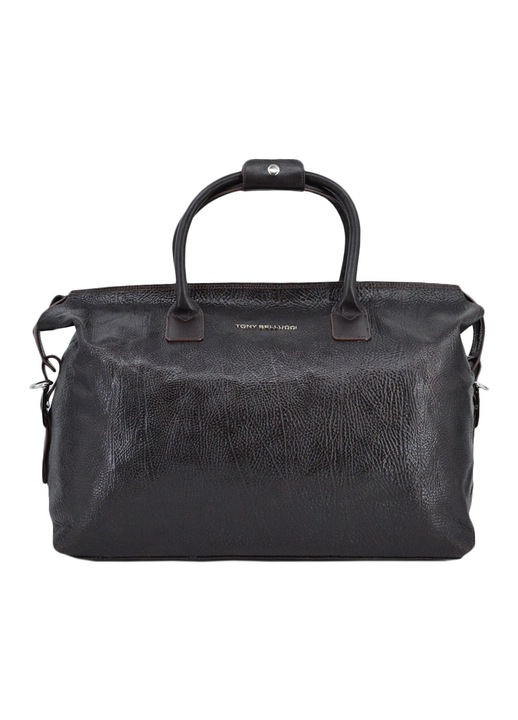 Geanta de voiaj din piele, Leather100, maro, 36x50x22 cm